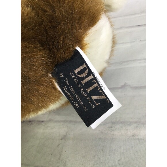 Ditz Designs Large Sitting Laying Deer Reindeer Plush Stuffed Animal Brown 19in - Picture 8 of 12